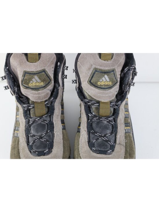 Vintage 90s Adidas Mens 10 Distressed Suede Leather High Top Mountain Boots main image 5